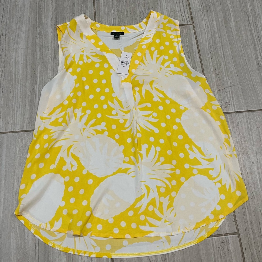 Ann Taylor Sleeveless Work Blouse - NWT